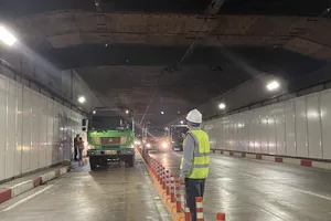 Cận cảnh công tác kiểm định chất lượng đường hầm sông Sài Gòn