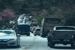 TP Đà Lạt tiếp tục kẹt xe