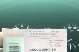 Cước phí BOT ở Bình Phước vẫn chưa giảm theo yêu cầu của Chính phủ