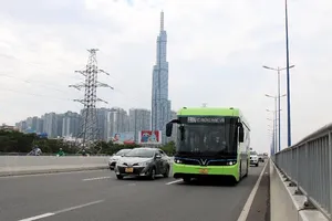 Người dân TP.HCM sắp được đi xe buýt điện hiện đại