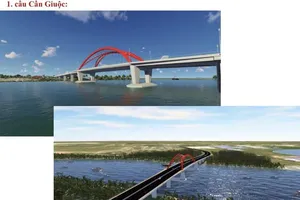 Hình hài 3 cây cầu trên trục động lực TP.HCM - Long An - Tiền Giang