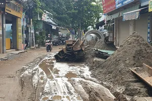 Lý do 100 m đường ở Gò Vấp làm gần 2 năm chưa xong