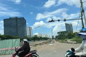 Tổ chức lại giao thông trên đường Nguyễn Văn Linh, quận 7