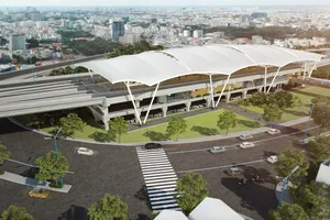 Cận cảnh nhà ga trên cao đặc biệt của tuyến metro số 1, TP.HCM