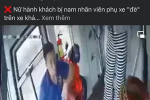 Cô gái tố phụ xe 'đè' khi đi xe khách đường dài 