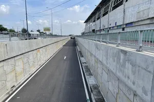 Sắp thông xe hầm chui trăm tỉ trước Bến xe Miền Đông mới