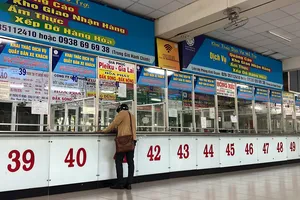 Bến xe Miền Đông vẫn chưa có khách mua vé Tết 2023