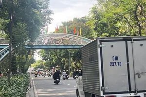 1 cây cầu bộ hành ở quận Tân Bình, TP.HCM sắp được tháo dỡ