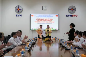 Ông Lê Văn Trang giữ chức Bí thư Đảng uỷ Tổng công ty Điện lực Miền Nam 