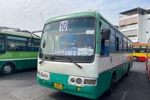 Ngày mai thay mới các xe buýt tuyến số 10