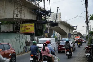 2 giai đoạn thi công khu vực cầu Nam Lý, TP Thủ Đức