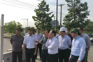 Lãnh đạo TP.HCM kiểm tra công trình trọng điểm 