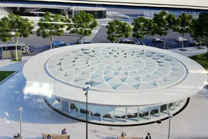 Diện mạo ga Trung tâm Bến Thành của metro số 1