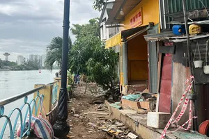 TP.HCM làm kiên cố bờ kè Thanh Đa 90 tỉ đồng