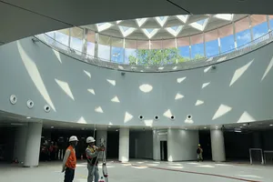 Lộ diện kiến trúc ga metro số 1 sắp về đích, điểm nhấn đẹp nhất là giếng trời 