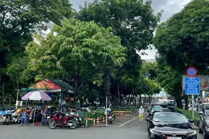 TP.HCM: 33/424 công viên có bãi trông giữ xe