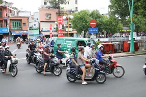 Thay đổi lộ trình trên đường Trường Sa - Hoàng Sa giúp giảm kẹt xe