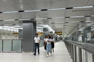 Hình ảnh siêu hiện đại của nhà ga Ba Son tuyến metro 1