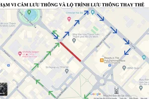 Chiếu vòng loại World Cup 2026, hạn chế lưu thông trên đường Nguyễn Huệ, TP.HCM