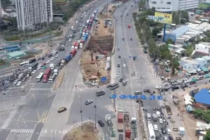 Khắc phục xong bất cập tại dự án nút giao An Phú, TP Thủ Đức