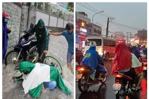 Vì sao dự án chống ngập đường Võ Văn Ngân, TP Thủ Đức chưa hết ngập?