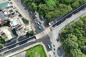 Vướng mắc ảnh hưởng đến ngày về đích dự án đường nối Trần Quốc Hoàn - Cộng Hòa