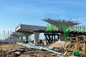 365 ngày đêm đẩy nhanh tiến độ thi công dự án đường Vành đai 3