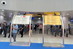 Metro số 1 trở thành công trình tiêu biểu chào mừng 50 năm thống nhất đất nước
