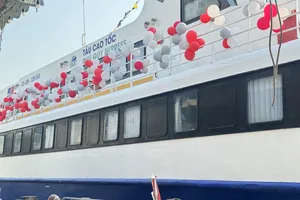 Khai trương tuyến tàu cao tốc TP.HCM - Côn Đảo, xuất bến từ ngày 29-3