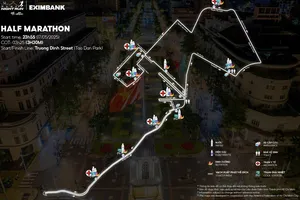 Tối nay, điều chỉnh giao thông nhiều tuyến đường ở Trung tâm TP.HCM để phục vụ giải chạy bộ