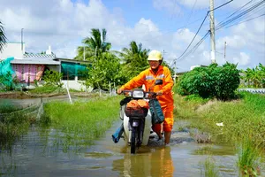 Tác phẩm ‘Đảm bảo lưới điện ổn định cho người dân cực Nam Tổ quốc’ đạt giải nhất cuộc thi ảnh