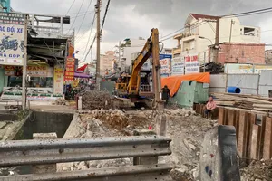 Đẩy nhanh tiến độ dự án Rạch Cầu Ngang, giảm ngập cho khu vực chợ Thủ Đức