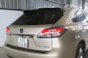 Cảnh báo hàng loạt ô tô sang đánh tráo biển số