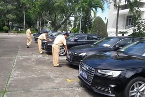 sỹ quan có cấp bậc quân hàm cao nhất là Đại tướng được sử dụng thường xuyên 1 xe ô tô trong thời gian công tác (Hình minh họa: Internet)