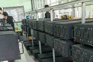 Máy đào tiền ảo được nhập về VN rất nhiều trong thời gian qua- Ảnh:QH