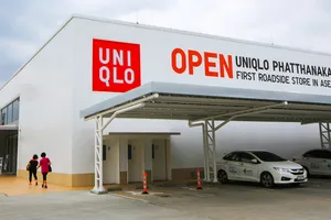 Cửa hàng đầu tiên của Uniqlo tại Thái Lan