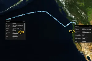 Dữ liệu vệ tinh cho thấy tàu chở đậu tương của Mỹ chuyển hướng từ Trung Quốc sang Việt Nam