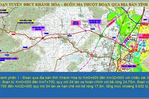 Khánh Hòa kiến nghị kết nối cao tốc và quốc lộ 26