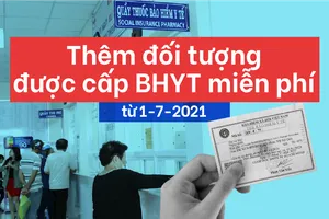 Infographic: Thêm người được cấp bảo hiểm y tế miễn phí từ 1-7-2021