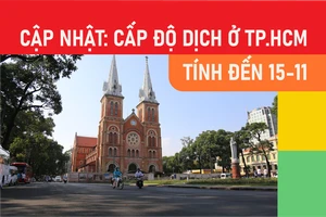 Bản đồ cấp độ dịch COVID-19 của TP.HCM đến ngày 15-11