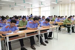 Kế hoạch thi tuyển kiểm sát viên năm 2021 