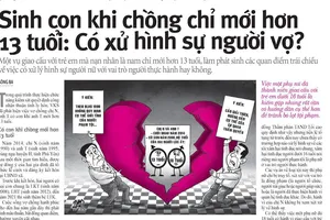 Phụ nữ có bị xử tội giao cấu với trẻ em không?