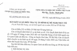 Đề nghị truy tố tài xế taxi tông chết bảo vệ khu đô thị về tội giết người