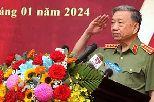 Bộ trưởng Tô Lâm dự Lễ khánh thành Trung tâm chỉ huy Công an tỉnh Tây Ninh