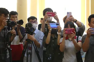 Chỉ những người tham gia tố tụng được ghi âm tại phiên tòa