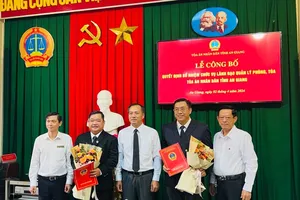 TAND tỉnh An Giang có tân Chánh tòa Hình sự và Dân sự