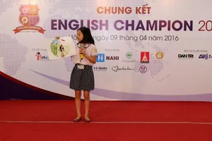 16 thí sinh vào chung kết English Champion 2016