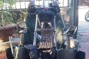 Vớt được ghế máy bay Su-30 của phi công Trần Quang Khải