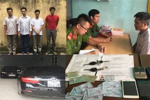 Bắt nhóm đối tượng thuê xe ô tô, làm giả đăng ký rồi mang đi cầm