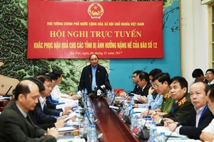 61 người chết, mất tích vì bão lũ, Thủ tướng họp khẩn